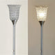 Belle 72"H Crystals Shade Torchiere Floor Lamp, LED Dimmable, bulb included, Pol