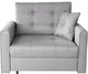 ZAID Sleeper Armchair , Grey