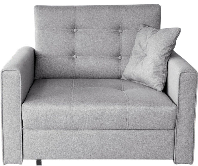 ZAID Sleeper Armchair , Grey