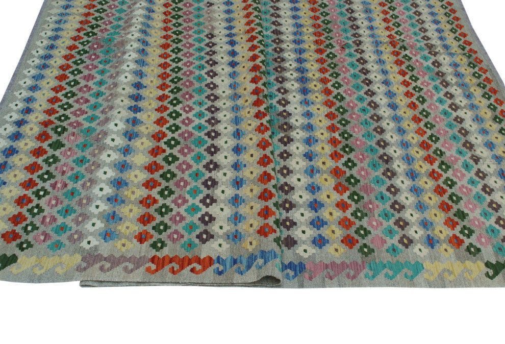 Sangat Kilim Kosoko Grey Rug