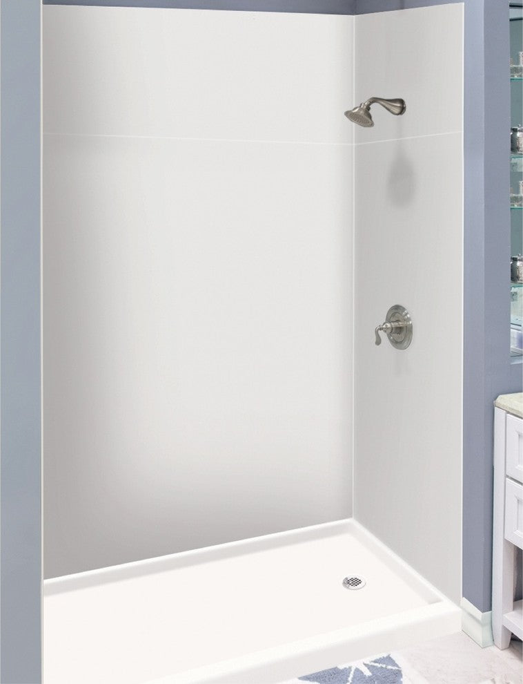 Transolid Expressions Shower Wall Kit, Gray, 36"x60"x96"