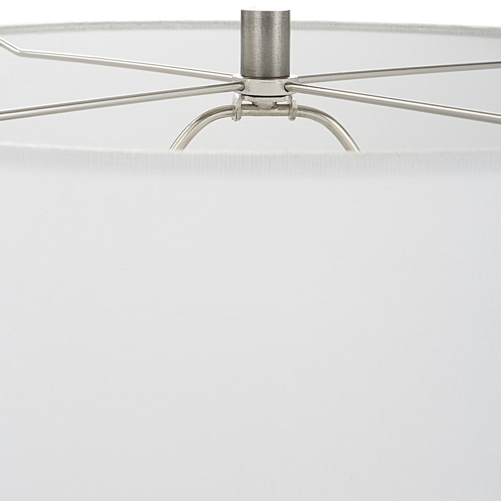 Uttermost - 30061-1 - One Light Table Lamp - Static - Brushed Nickel