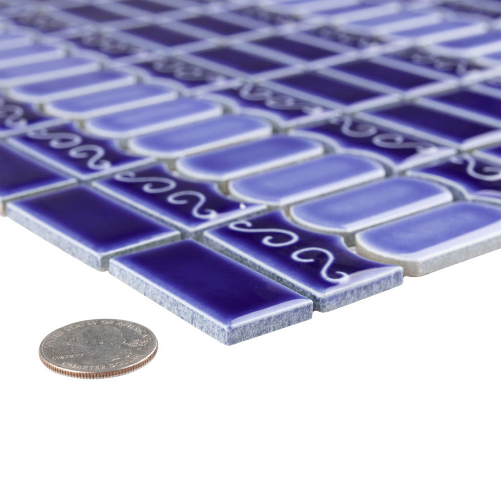 Modena Cobalt Blue Porcelain Floor and Wall Tile