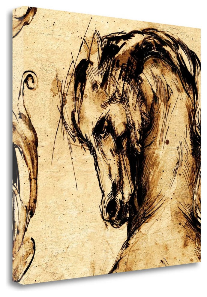 "Classical Style - C" By Paul Panossian, Giclee Print on Gallery Wrap Canvas