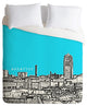 Deny Designs Bird Ave Ann Arbor Sky Duvet Cover - Lightweight