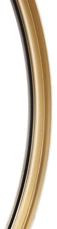 Jennifer Metal Framed Wall Mirror, Gold, 24"