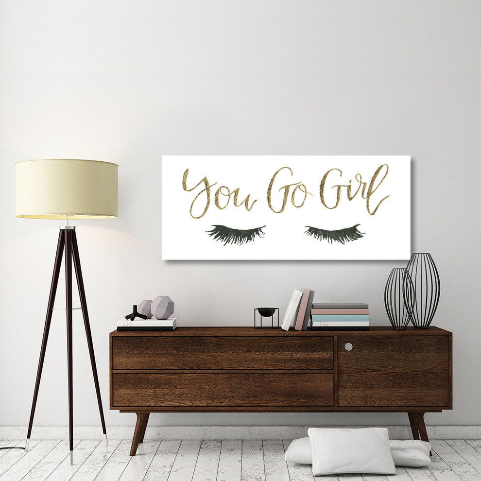 "Girl Power V" Digital Paper Print by Jenaya Jackson, 62"x26"