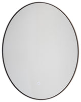 Reflections Collection 23W LED Wall Mirror Black