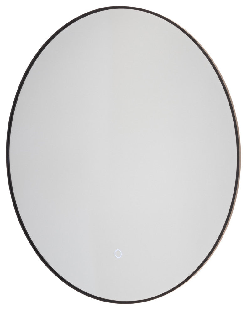 Reflections Collection 23W LED Wall Mirror Black