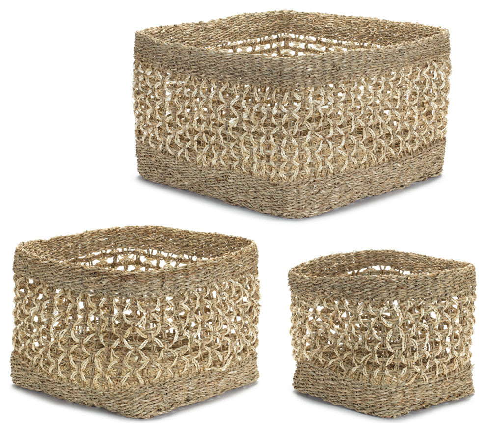 Seagrass Basket, Set of 3