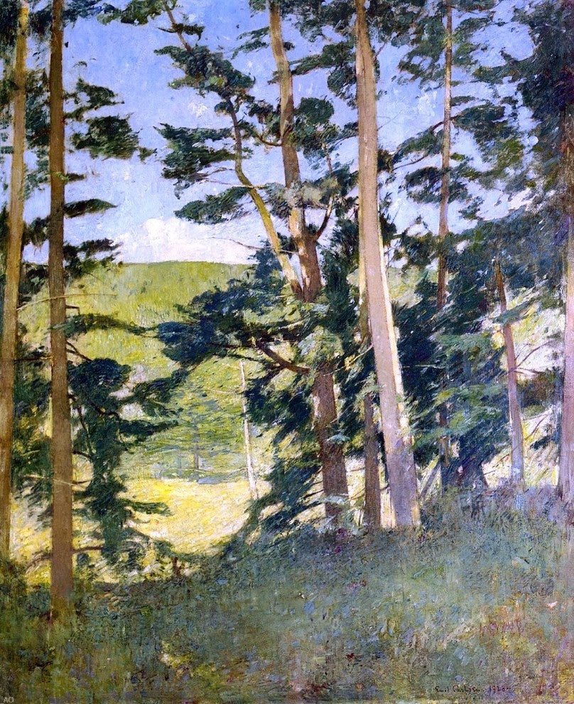 Emil Carlsen A Clearing Beyond the Trees, Gallery Wrapped Canvas, 20"x25"