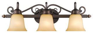 Golden Lighting Belle Meade Rubbed Bronze Vanity Light