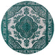 Ahgly Company Indoor Round Mid-Century Modern Area Rugs, 8' Round