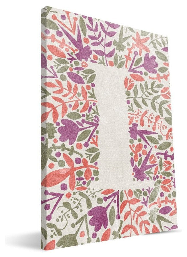 Monogram Collection "L" Canvas Print, 8"x12"