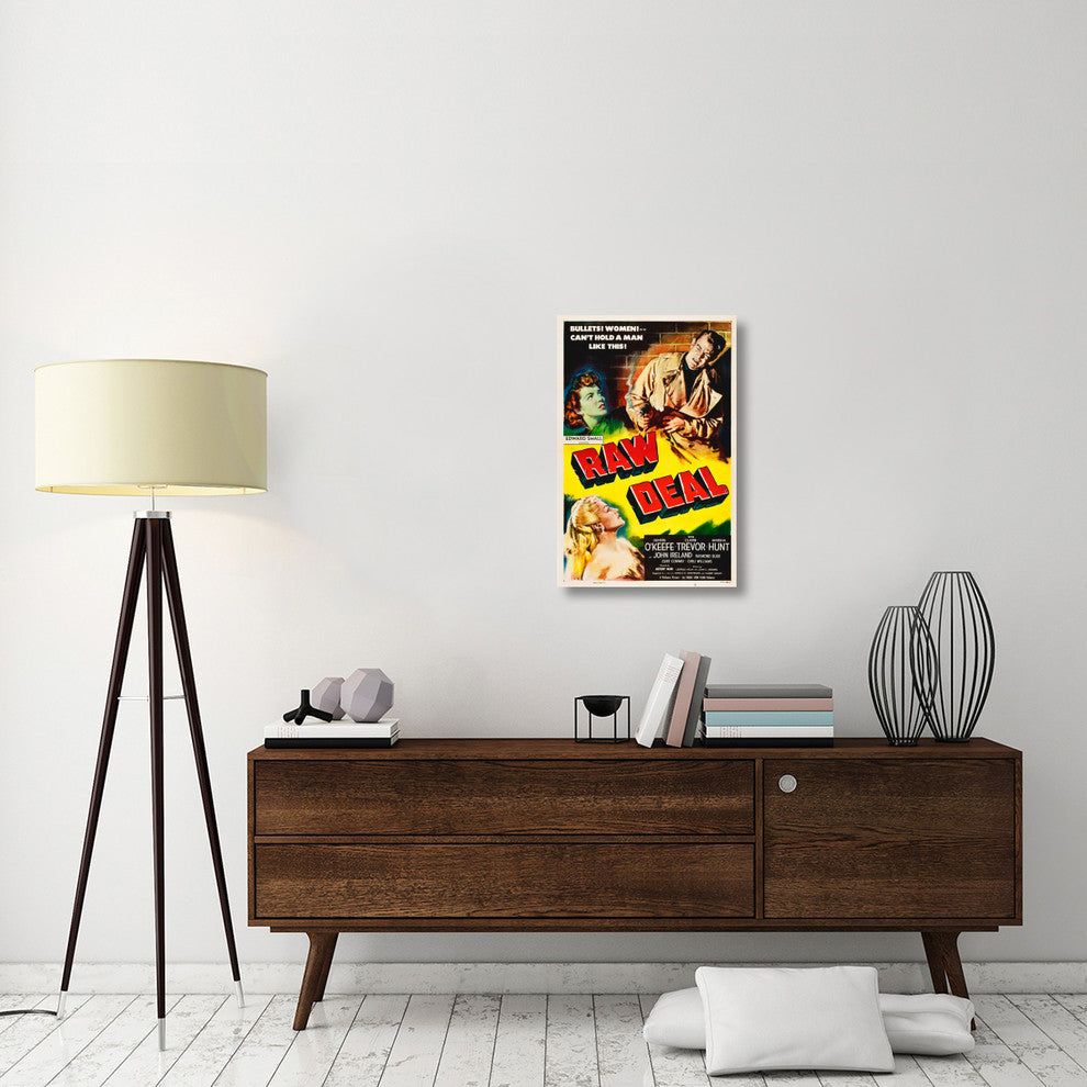 "Raw Deal" Stretched Canvas Giclee by Hollywood Photo Archive, 20x30"
