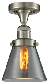 Innovations Lighting 517-1Ch-Sn-G63-Led 1 Light Dimmable Led Semi-Flush Mount