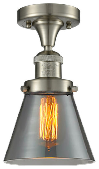 Innovations Lighting 517-1Ch-Sn-G63-Led 1 Light Dimmable Led Semi-Flush Mount