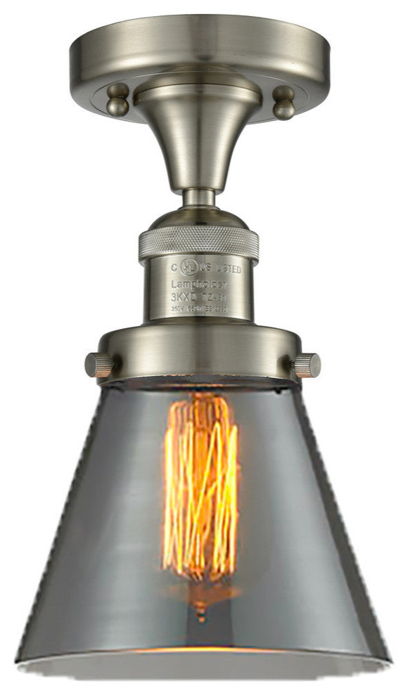 Innovations Lighting 517-1Ch-Sn-G63-Led 1 Light Dimmable Led Semi-Flush Mount
