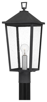 Quoizel STNL9009 Stoneleigh 18" Tall Outdoor Single Head Post - Mottled Black