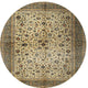 Ahgly Company Indoor Round Traditional Area Rugs, 4' Round