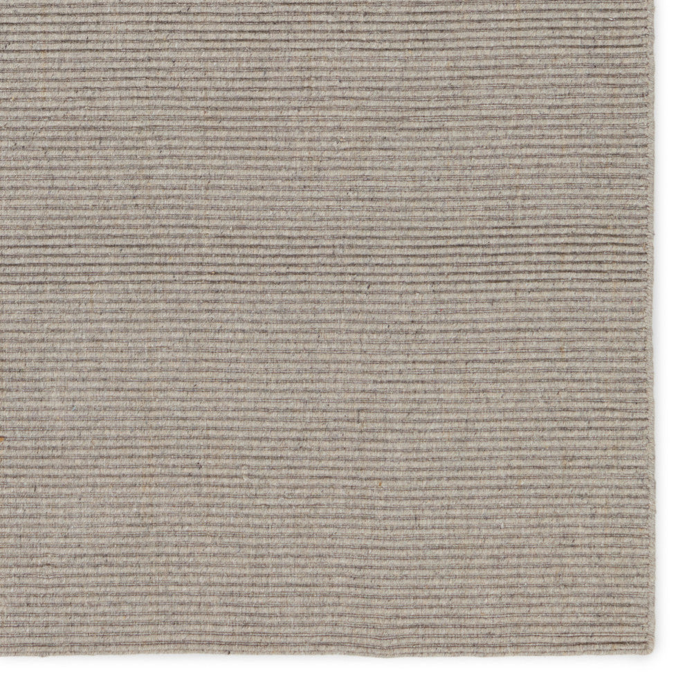 Jaipur Living Shyre Handmade Solid Gray Area Rug 9'X12'