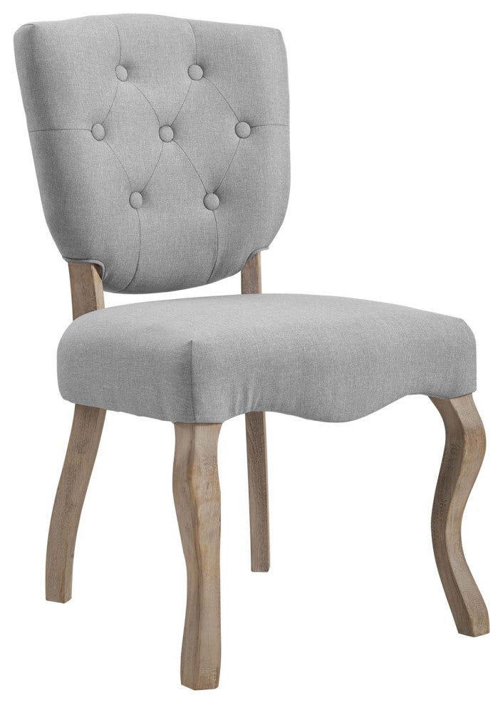 Light Gray Array Dining Side Chair Set of 4