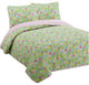 Rosalie Seastar Colorful 100%Cotton Quilt Set, Twin Set