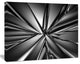 Futuristic Crystal Background, Abstract Canvas Art Print, 20"x12"