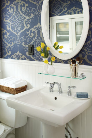 Moen Preston Chrome Vanity Shelf DN8490CH