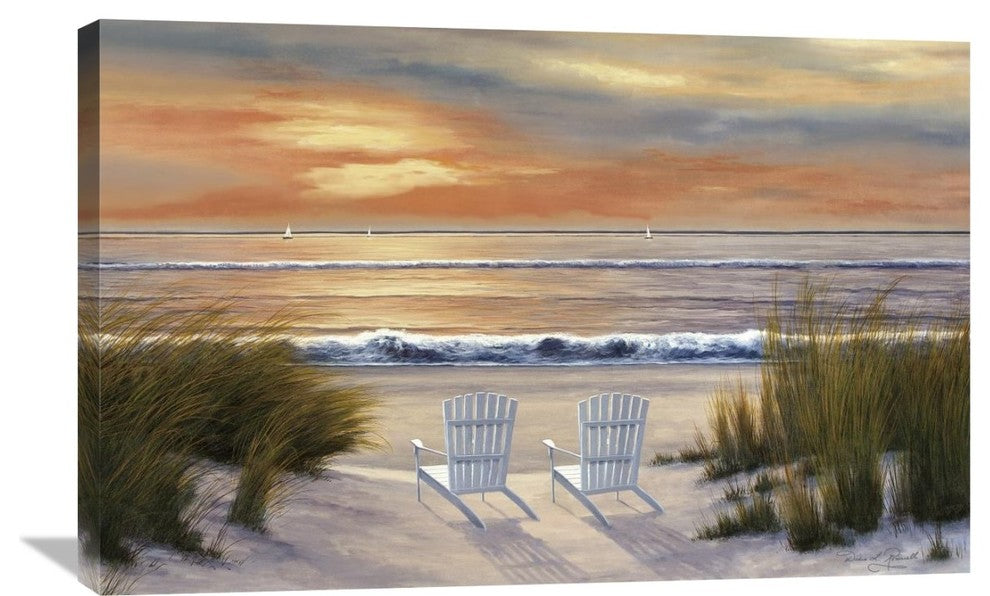 "Paradise Sunset" Artwork, 36" x 24"
