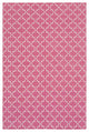 Rug N Carpet - Handmade Wool 6' 0'' x 9' 1'' Geometric Dhurrie Kilim Rug