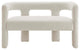 Kayla Boucle Upholstered Loveseat - Ivory