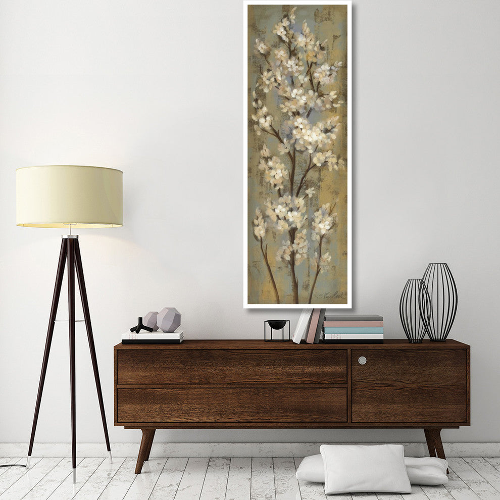 "Almond Branch II" Digital Paper Print by Silvia Vassileva, 26"x74"