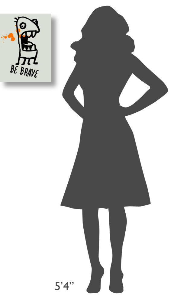 "Be Brave Poster 1" Fine Art Print