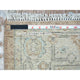 Brown Flowing Design Angora Ushak Hand Knotted Runner Rug, 2'10"x17'1"