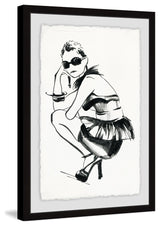 "Deep Thought" Framed Painting Print, 20"x30"