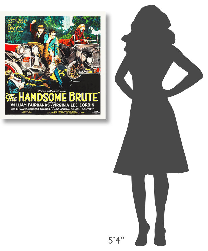 "The Hamdsome Brute, 1925" Canvas by Hollywood Photo Archive, 29x30"
