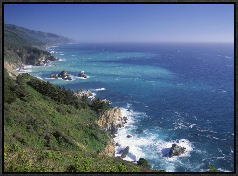 "Big Sur coast from near Grimes Point, California"  by Tim Fitzharris, 25x19"