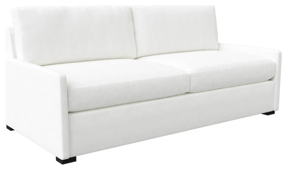Nativa Interiors Kimpton 79" Sofa, Off White, Depth: Classic