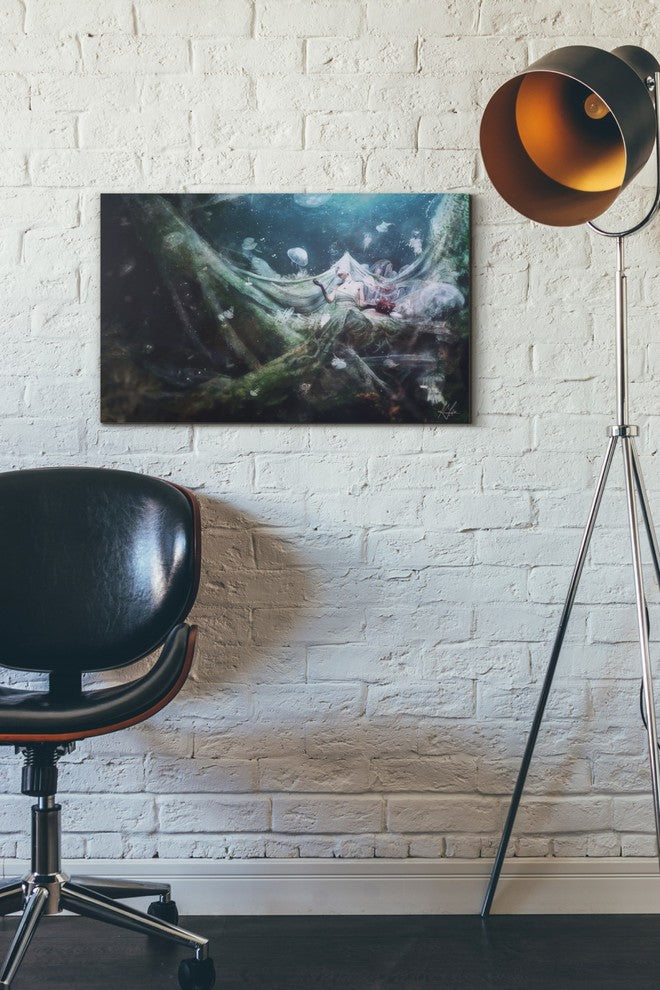 Cortesi Home "Unravel" by Mario Sanchez Nevado, Giclee Canvas Wall Art, 18"x26"