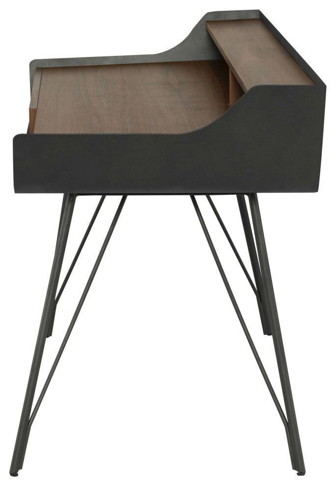 Noori Walnut Wood Desk