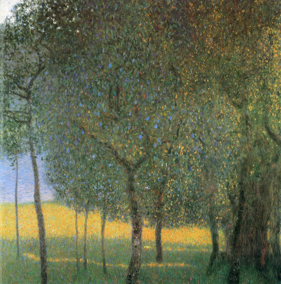 Gustav Klimt Fruit Trees Wall Decal