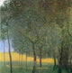 Gustav Klimt Fruit Trees Wall Decal