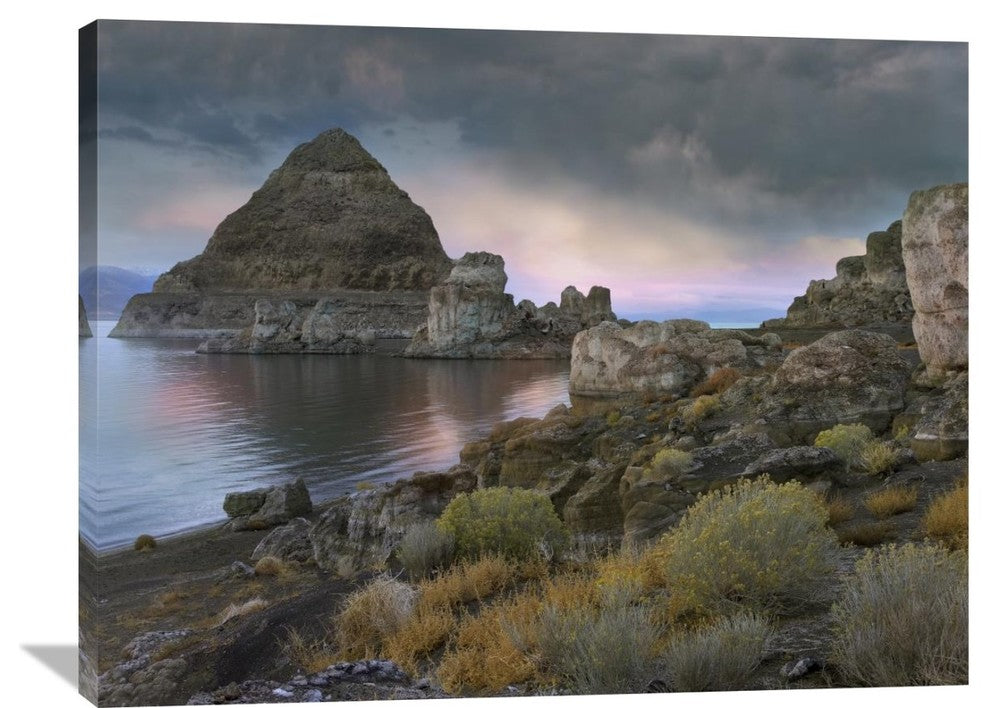 "Pyramid Lake, Nevada" Artwork, 40" x 30"