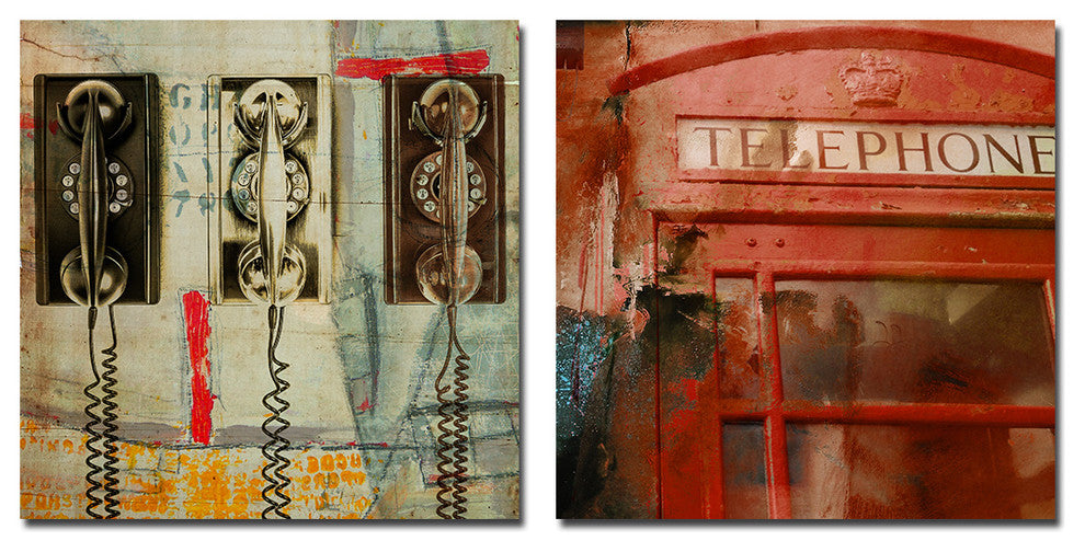 People, Places, ThingsxCanvas Wall Art 2-Piece Set