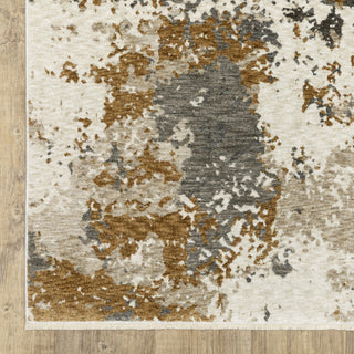 Harlan Modern Transcendent Polyester Area Rug 6'7" x 9'6"