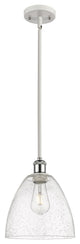 Innovations 516-1S-WPC-GBD-94 1 Light Pendant, White, Polished Chrome