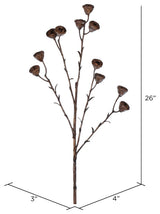 Vickerman 26" Brown Labill Spray 4/Pk