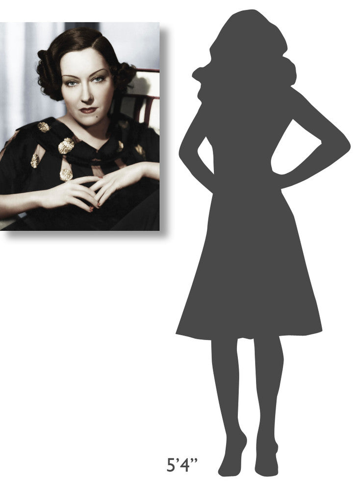 "Gloria Swanson" Stretched Canvas Giclee by Hollywood Photo Archive, 23"x30"