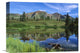 "Ruby Peak Reflected In Lake, Raggeds Wilderness, Colorado" Artwork, 16" x 12"